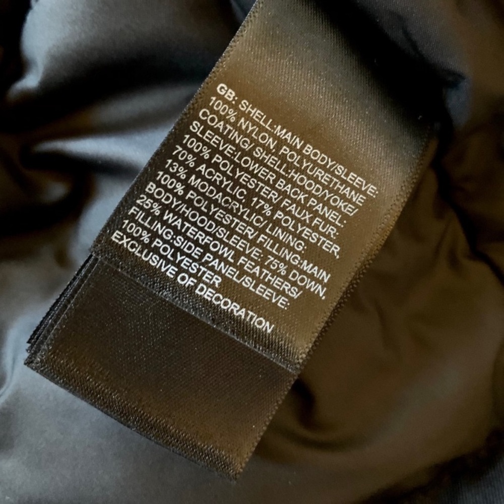 The North Face Men’s Bedford Down Parka In Black - Picture 9 of 9